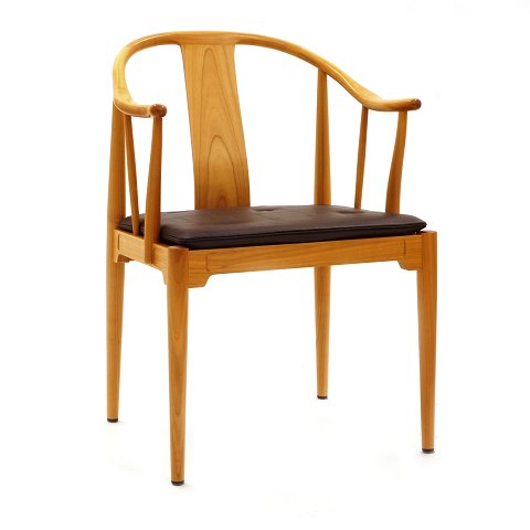 Hans Wegner China Chair light cherry wood. 
Manufactured at Fritz Hansen 2005. Nice condition