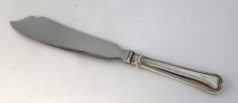 Frigast. Gammel Riflet. Silberbesteck (830). Kuchenmesser. Länge 27,5 cm.