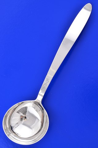 Frantz  Hingelberg no. 12 silver cutlery Soup ladle