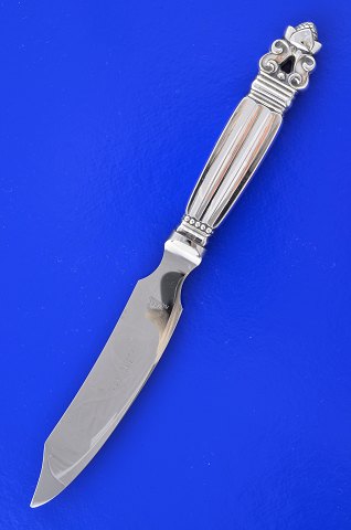 Konge Georg Jensen sølvbestik Ostekniv 221