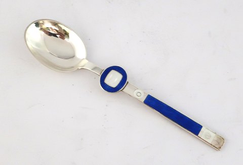 Michelsen. Sterling (925). Spoon of the month March (3). Length 15.7 cm. Design 
Paul Rene Gauguin