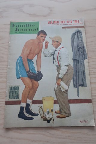 Familie journal
Bemærk forsiden er tegnet af den berømte tegner Kurt Ard
Nr. 47 1960