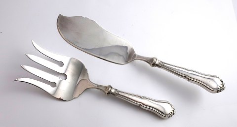 Rita. Silverware (830). Fish serving set. Length 27 cm