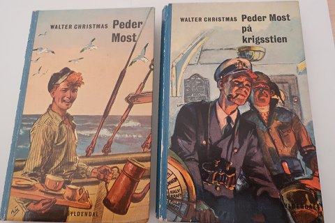 Peder Most
Peder Most og Peder Most på krigsstien
2 Bøger
Af Walter Christmas
Gyldendal
1957 og 1958
Sideantal: 168 og 180
In a good condition