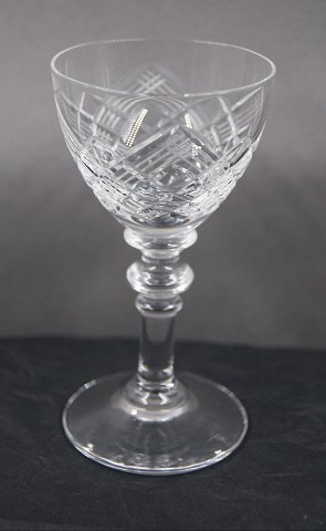 Jaegersborg Danish crystal glassware. Schnapps glasses 9cm