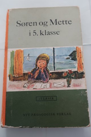 Søren og Mette i 5. Klasse
Vi læser
Af Knud Hermansen og Ejvind Jensen
Nyt Pædagogisk Forlag
1968 (1961)
Sideantal: 289
Netop "i 5. klasse" er sjældent til salg 
In a good condition