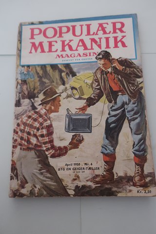 Populær Teknik Magasin
Skrevet for enhver
Eksempel på emne: Byg en geiger-tæller
April 1950 Nr. 6 
Sideantal: 127
Del af serie