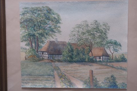 Von Hertha Raben, Dänemark
54cm x 50cm
Inkl. Rahme
In gutem Stande