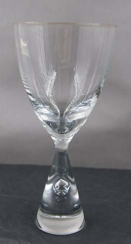 Princess Glassware by Holmegaard, Denmark. Red wine glasses 16cm