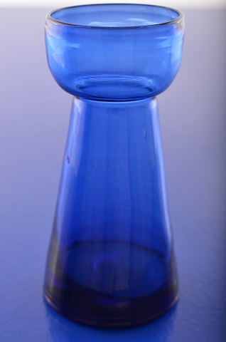 Holmegaard  Tulipanglas blå