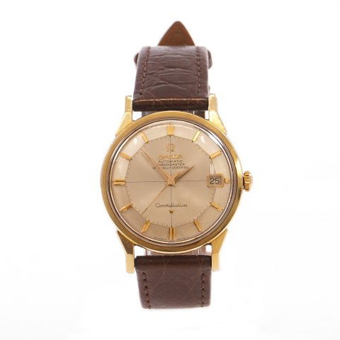 Omega Pie Pan veergoldet. Jahrgang 1964. Caliber 
561. D: 34mm