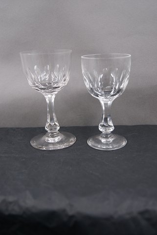 Derby glassware with cutted stems. Port wine glasses 10.5-11cm 