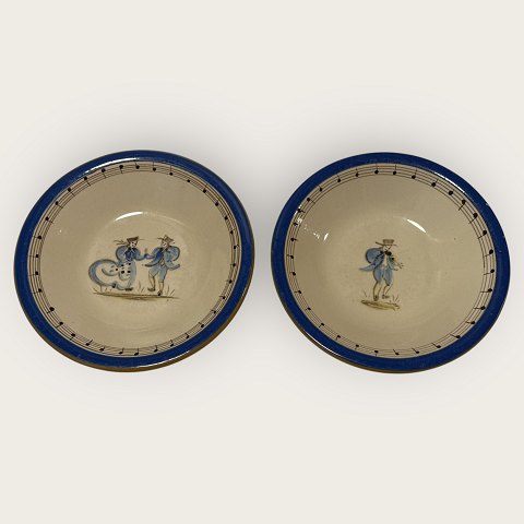 Knabstrup-Keramik 2 Belmann-Schalen *insgesamt 250 DKK main