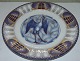 Danam Antik 
presents: 
Bing and 
Grondahl Heron 
Plate from 
1886-1888 
23,5cm