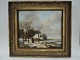 Lundin Antique präsentiert: Hendrik van de sande Bakhuyzen (1795-1860) Niederlande Winter-Szene