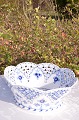Royal Copenhagen Blue fluted full lace Fruit basket 1061