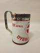 Dybbel-day-Collecting box, sealed and numbered
H: 12cm excluding the handle, H: 13,5cm inkl. the 
handle