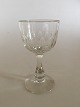 Holmegaard Derby White Wine Glass 13 cm H