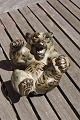 Royal Copenhagen stoneware figurine No 20271, Bear 

lying