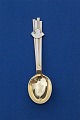 Michelsen Christmas spoon 1943 of Danish gilt silver