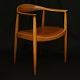 Hans J. Wegner: "The Chair" aus Mahagoni, PP 503.
Hergestellt von PP Møbler