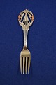 Michelsen Christmas spoon 1922 of Danish gilt 
silver