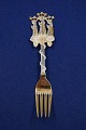 Michelsen Christmas spoon 1915 of Danish gilt sterling silver