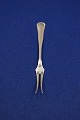 Old Danish solid silver flatware, cold cut forks 
14cm