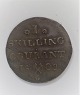 Norway. Frederick d. Copper coin 1 skilling courant 1809.