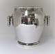 Georg Jensen. Mappin & Webb. Silver plated champagne cooler. This is designed 
and used at the Palace Hotel in Copenhagen. Height 24 cm.
