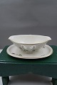 Danmarks Flora with gold porcelain, Sauce bowls 
with handles and on fixed stand