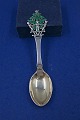 Michelsen Christmas spoon 1932 of Danish partial gilt sterling silver