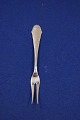 Christiansborg Danish silver flatware, cold cut fork or small meat fork 15cms