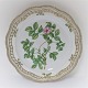 Royal Copenhagen. Flora Danica. Rundt serveringsfad
med gennembrudt kant. Model # 3528. Diameter 33 cm. (1 sortering). Rosa mutica 
Mull