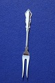 Holberg Danish sterling silver cutlery by A. Dragsted. Meat fork 22.5cms