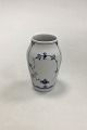 Royal Copenhagen Blue Fluted Plain Vase No. 384