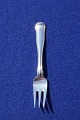 Georg Jensen Dobbeltriflet or Old Danish solid silver flatware, pastry forks 14.5cms