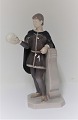 Royal Copenhagen. Bing & Grondahl. Figure. Hamlet. Model # 2408. Height 22.5 cm. 
(1 quality)