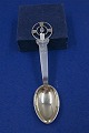 Michelsen Christmas spoon 1936 of Danish partial 
gilt silver