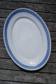 Blue Fan Danish porcelain, oval serving dishes 38.5cm