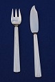 Bernadotte Georg Jensen Danish silver flatware, settings fish cutlery of 2 pieces