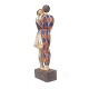 Thorvald Pedersen, 1899-1988, Holzfigur.
H: 41cm. B: 11,5cm