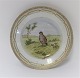 Royal Copenhagen. Hunting plate. Dinner plate. Model 3549. Diameter 25 cm. The 
plate is with repair. (see photo)