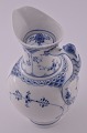 Royal Copenhagen  Blue fluted half lace Chocolate pitcher 722