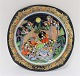 Björn Wiinblad. Rosenthal. Christmas plate 1987. Diameter 28 cm.