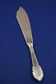 Danish 830S silver flatware, layer cake knife 25.5cm