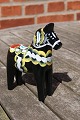 Black Dala horse from Sweden H 13cms