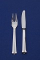 Sparta Danish silver flatware, setting luncheon 
cutlery of 2 pieces