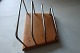 Vintage / retro Briefablage aus Holz und Metal
L: um 11cm