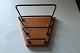 Vintage / retro Briefablage aus Holz und Metal
L: um 11cm